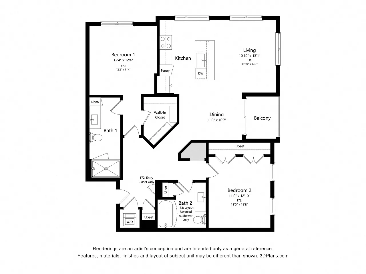 Elevate Apartments – Floor plan