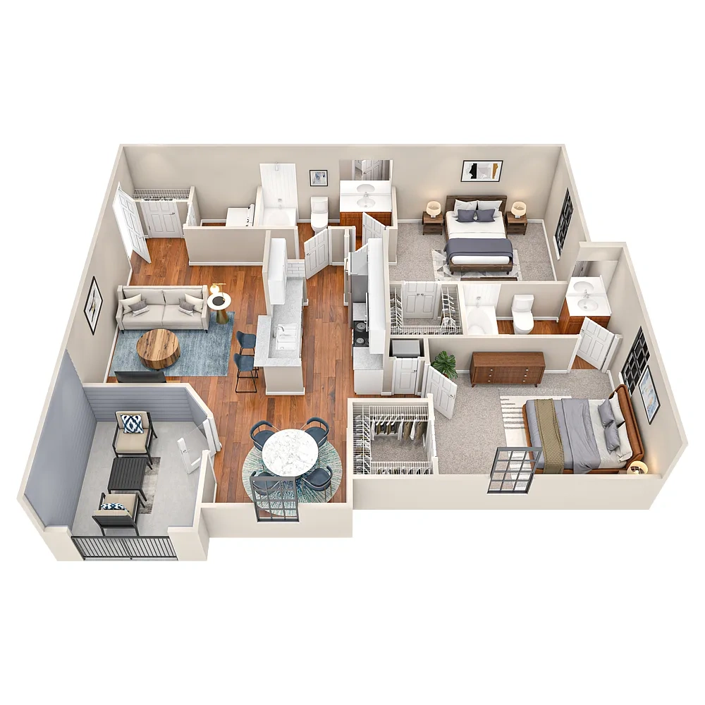 Bristol Place Apartment Homes – Floor plan
