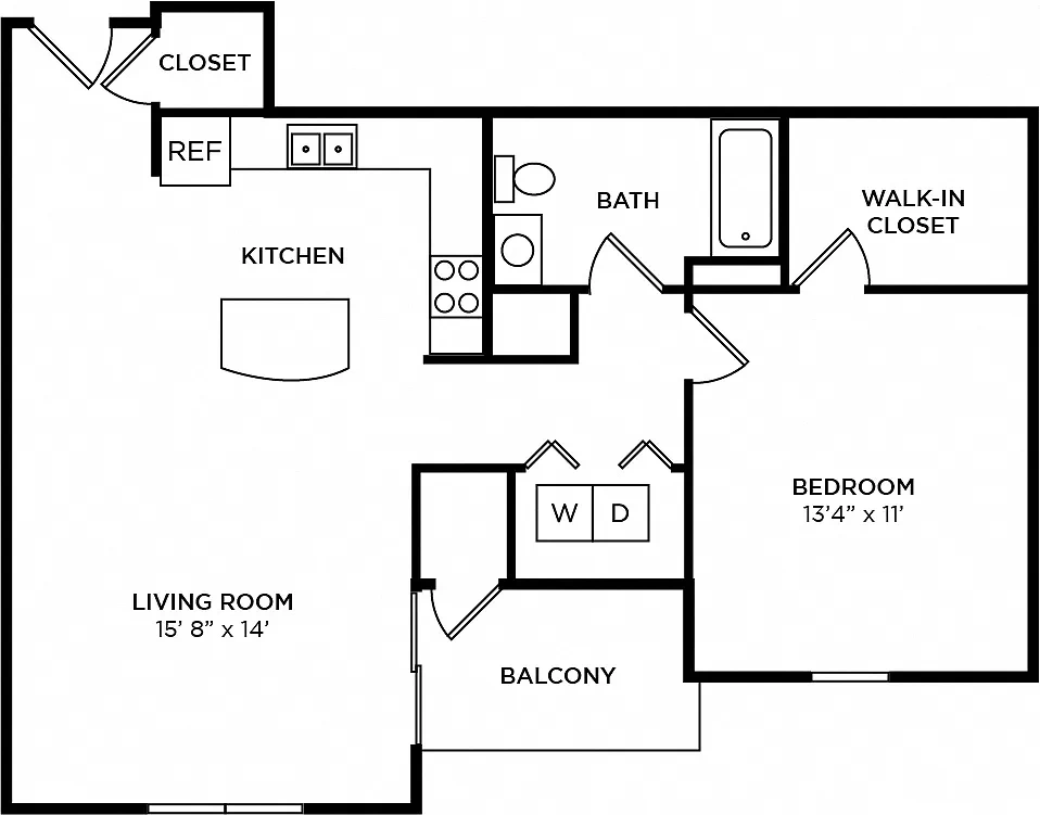 Torrente Apartment Homes – Floor plan