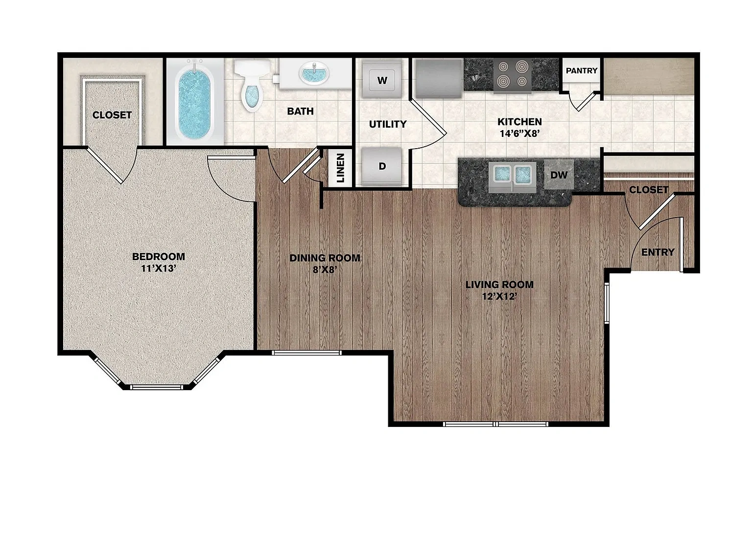 Flats on Chapel – Floor plan