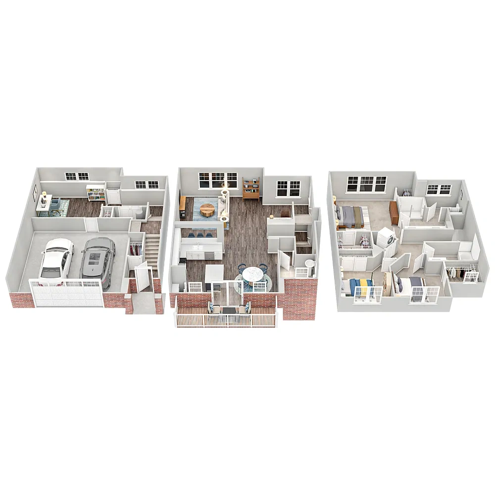 Deer Park Crossing Apartments – Floor plan