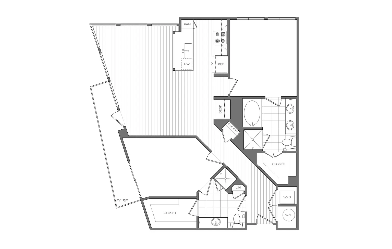 Hanover RiNo – Floor plan
