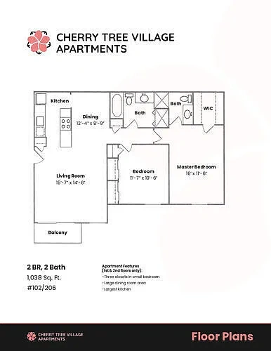 Cherry Tree Village Apartments – B2