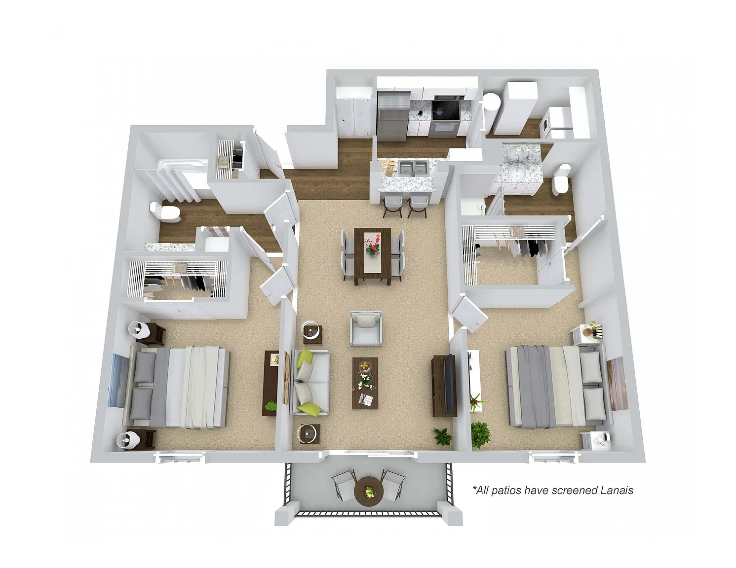 Heron Springs Apartments – Floor plan