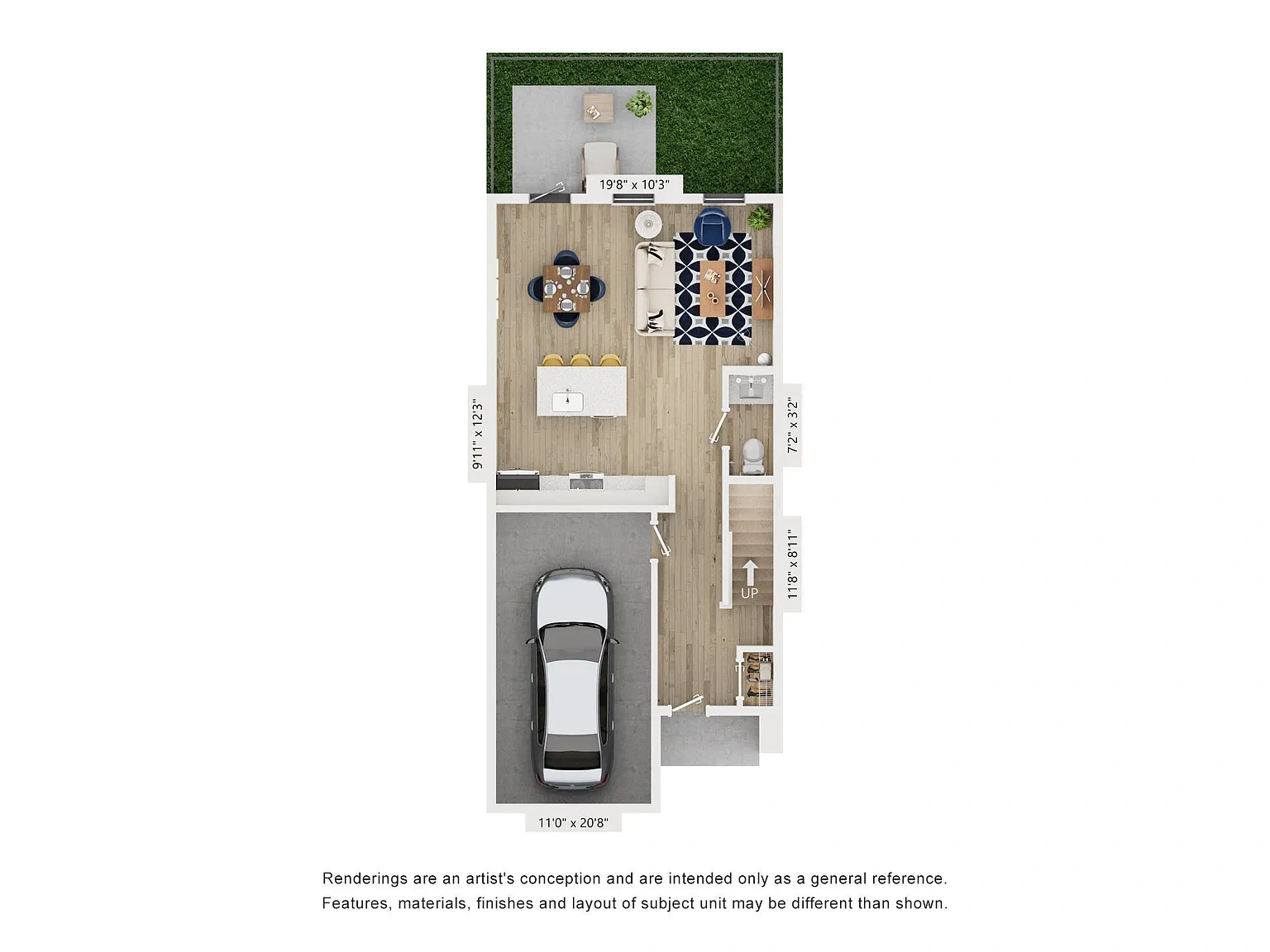 Hamlet at Avalon Park – Floor plan