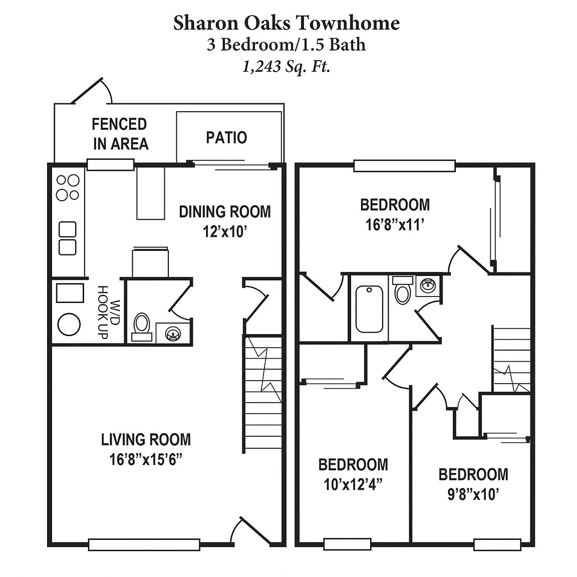 Forest Park Apartments – Floor plan