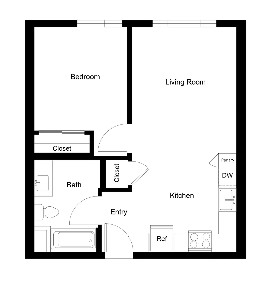 The Millton – Floor plan