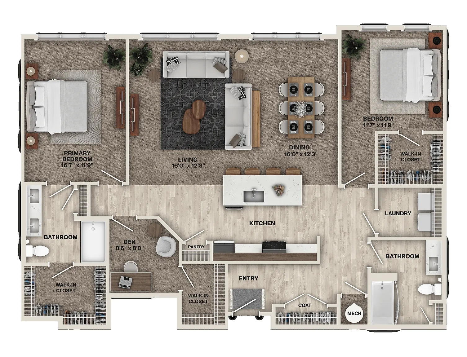 The District at Deerfield Residences – Floor plan