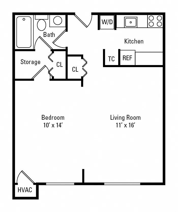 Park Guilderland Apartment Homes – Floor plan