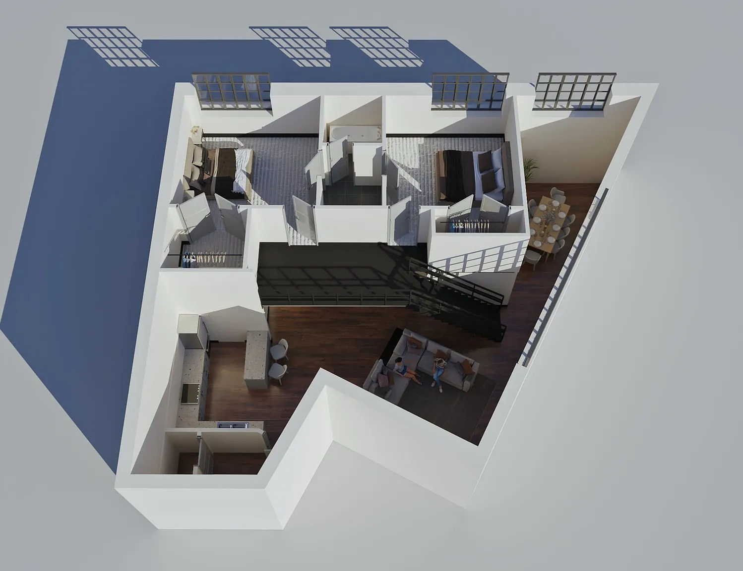 LL Sams Apartments – Floor plan