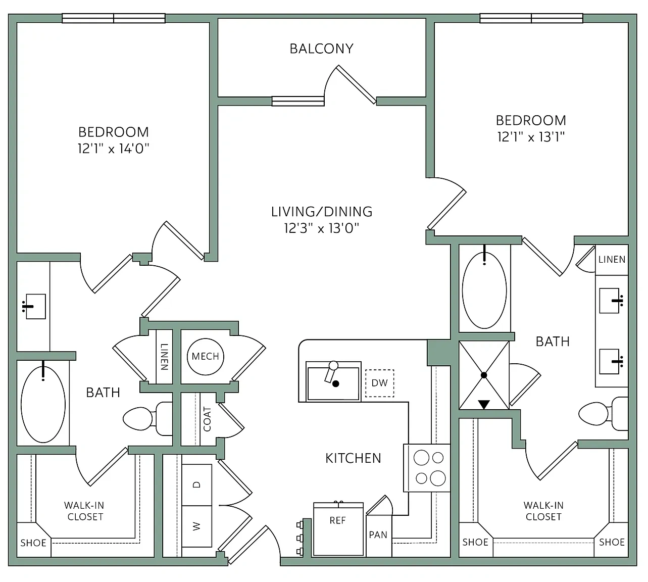 Rye Heights – Floor plan
