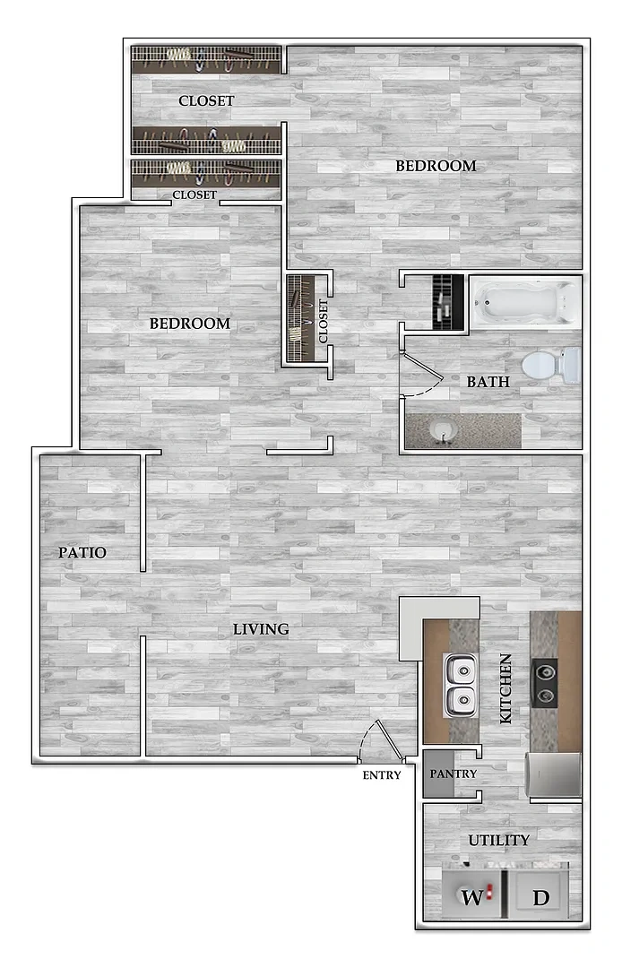 Serena Forest Apartments – Floor plan