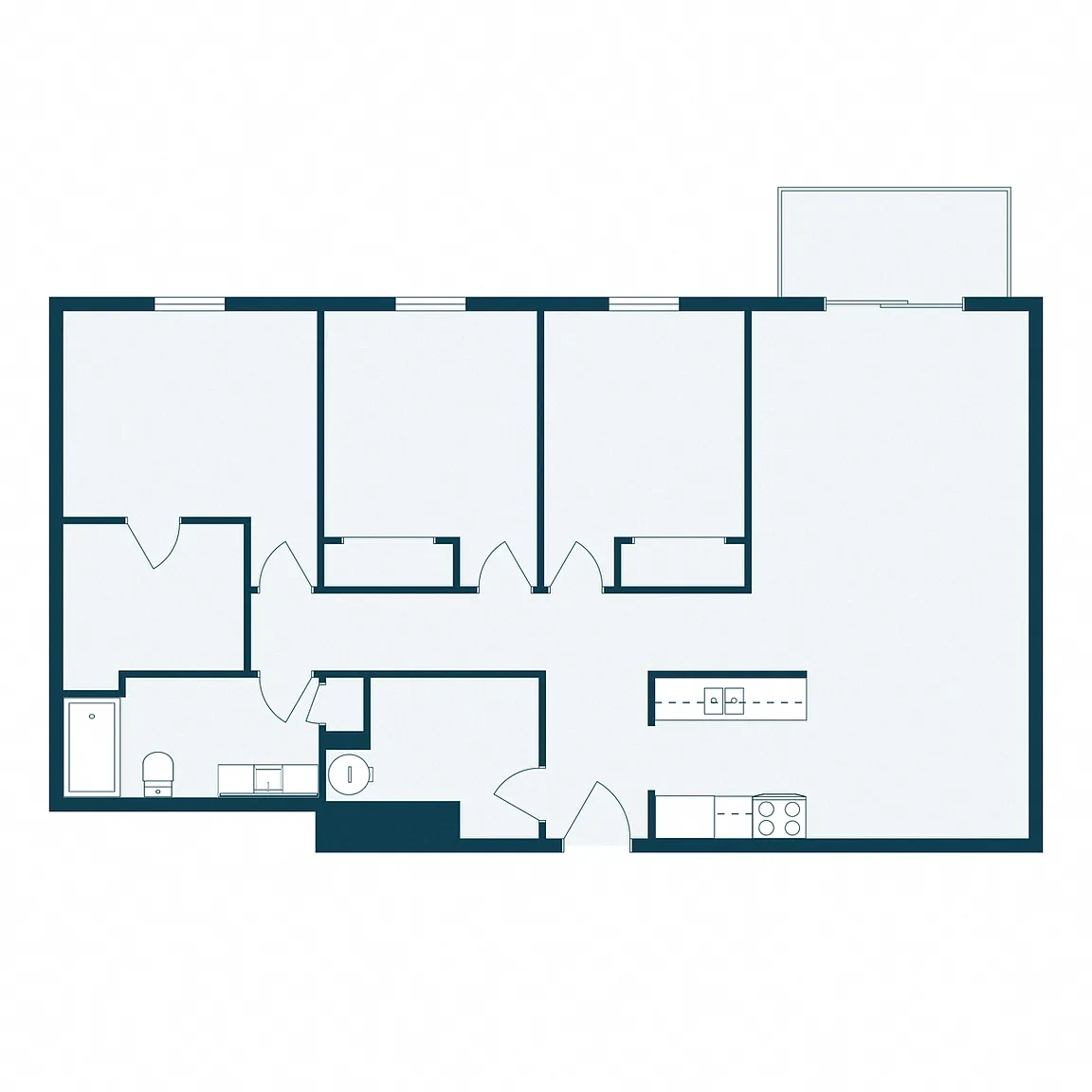 France – Floor plan