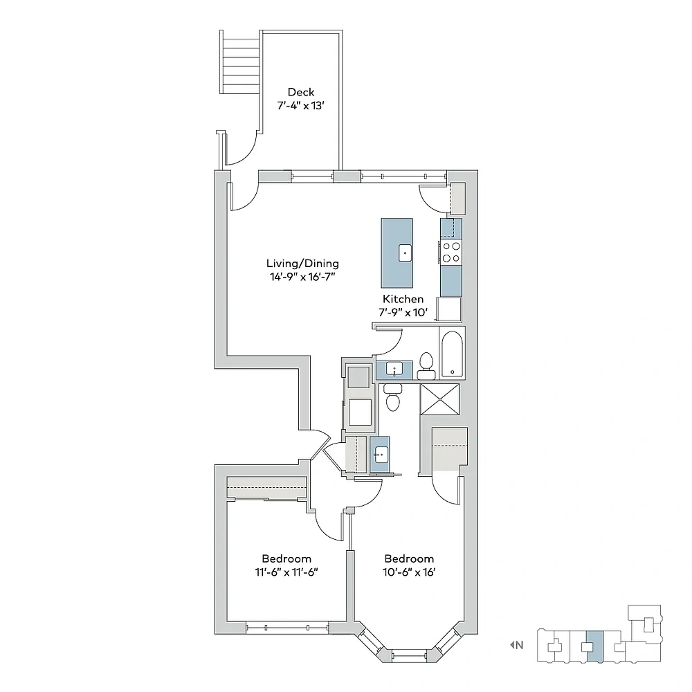 Melrose Apartments – Floor plan