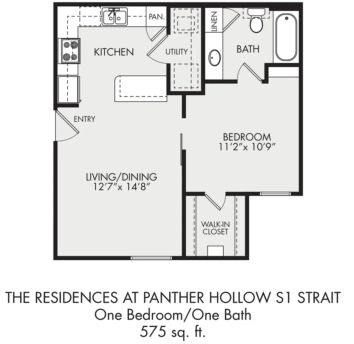 Residences At Panther Hollow – Floor plan