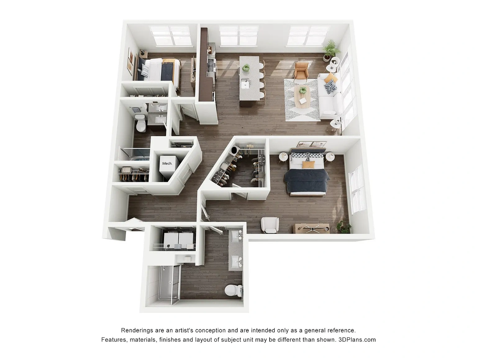 Lofts Downtown Nexton – Floor plan