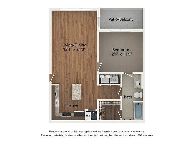 The Groves at Lake Juliana – Floor plan