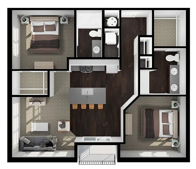 Liberty Flats – Floor plan