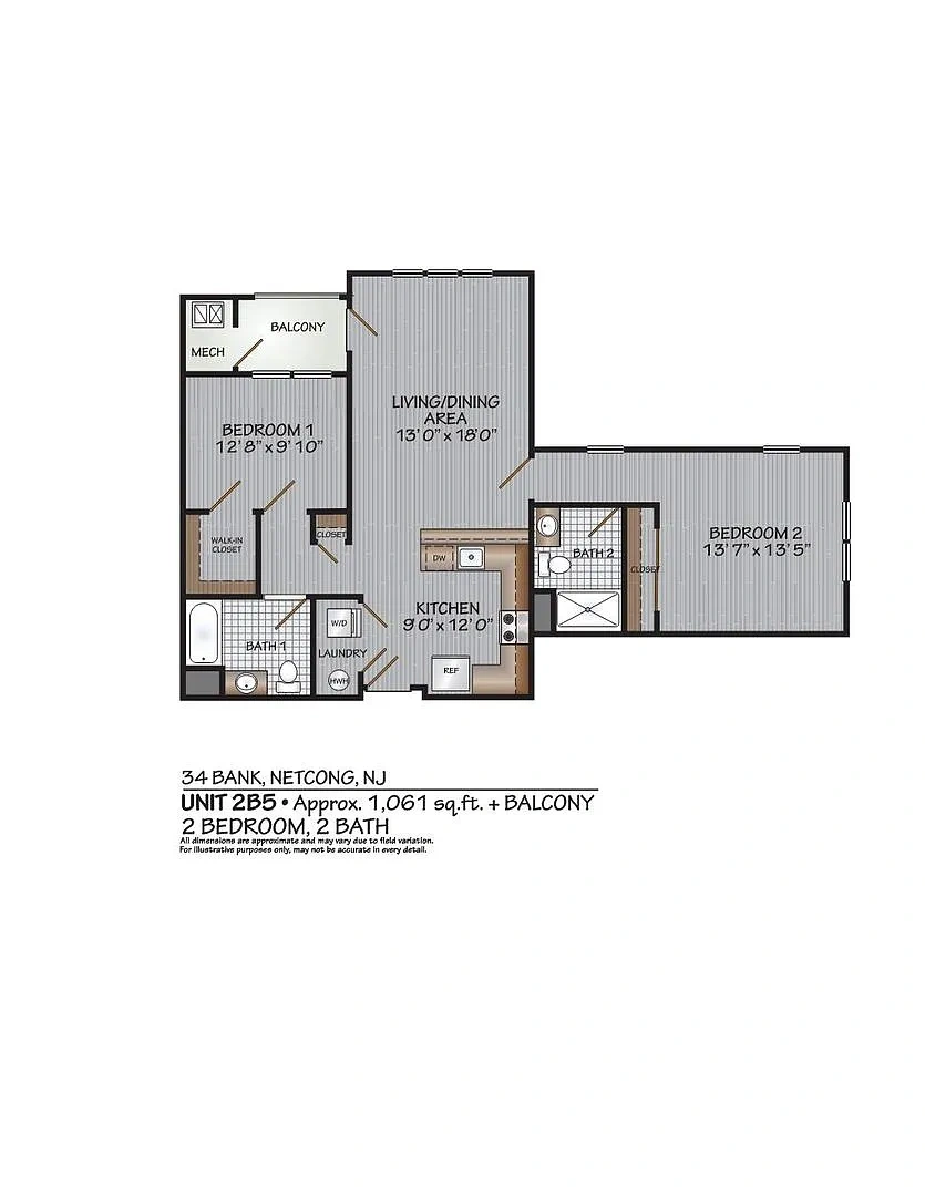 34 Bank at Netcong – Floor plan