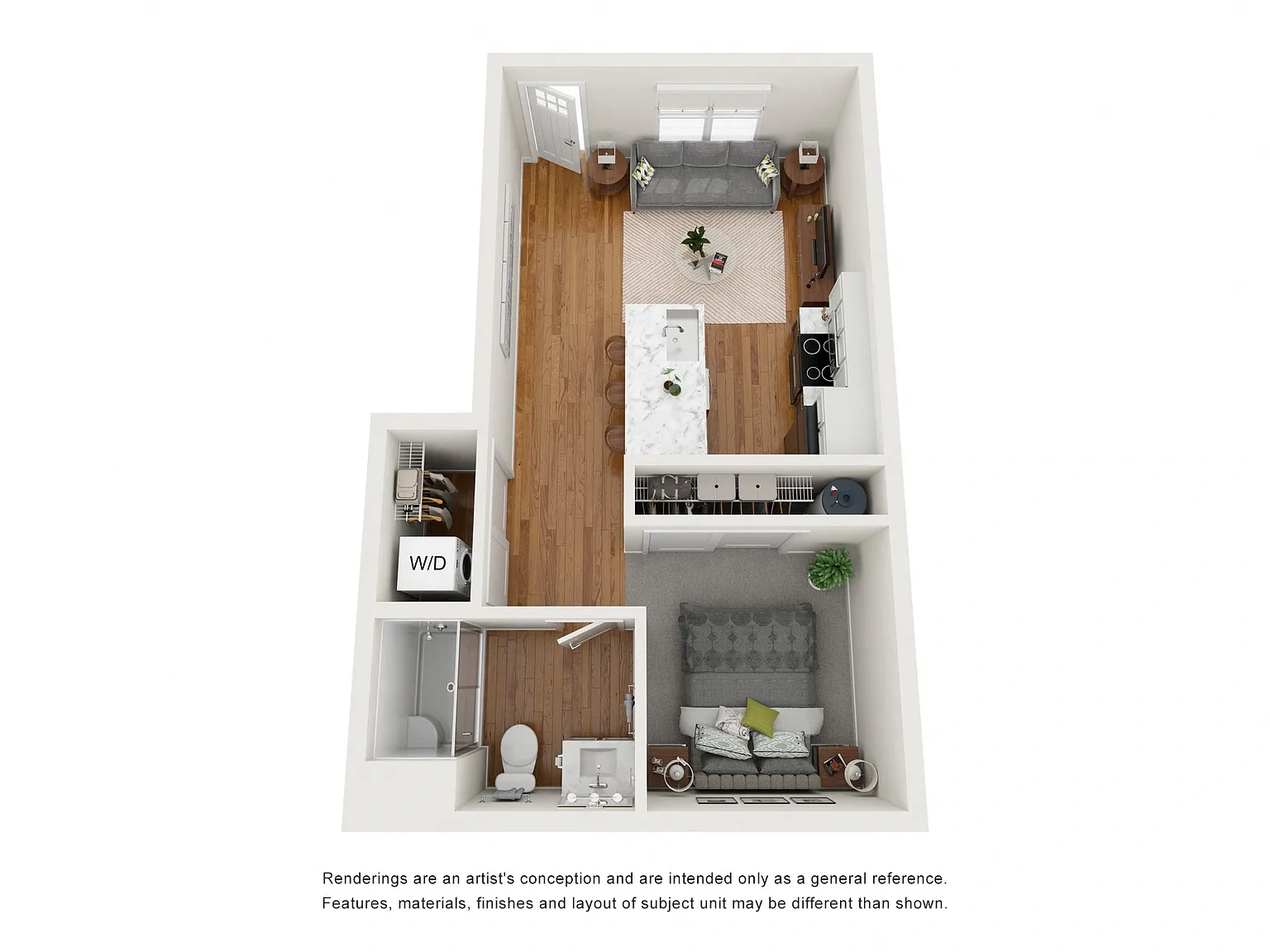 Tivoli Green Apartments & Townhomes – Floor plan