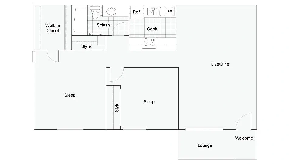 ReNew One59 – Floor plan