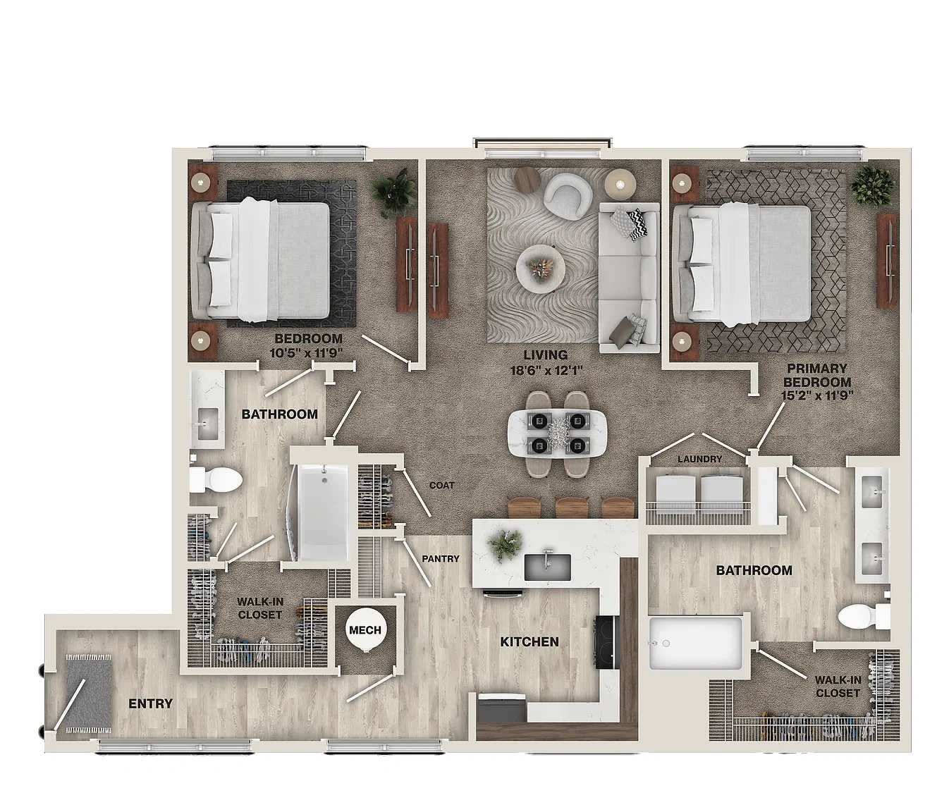 The District at Deerfield Residences – Floor plan