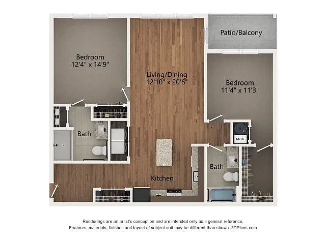 The Groves at Lake Juliana – Floor plan