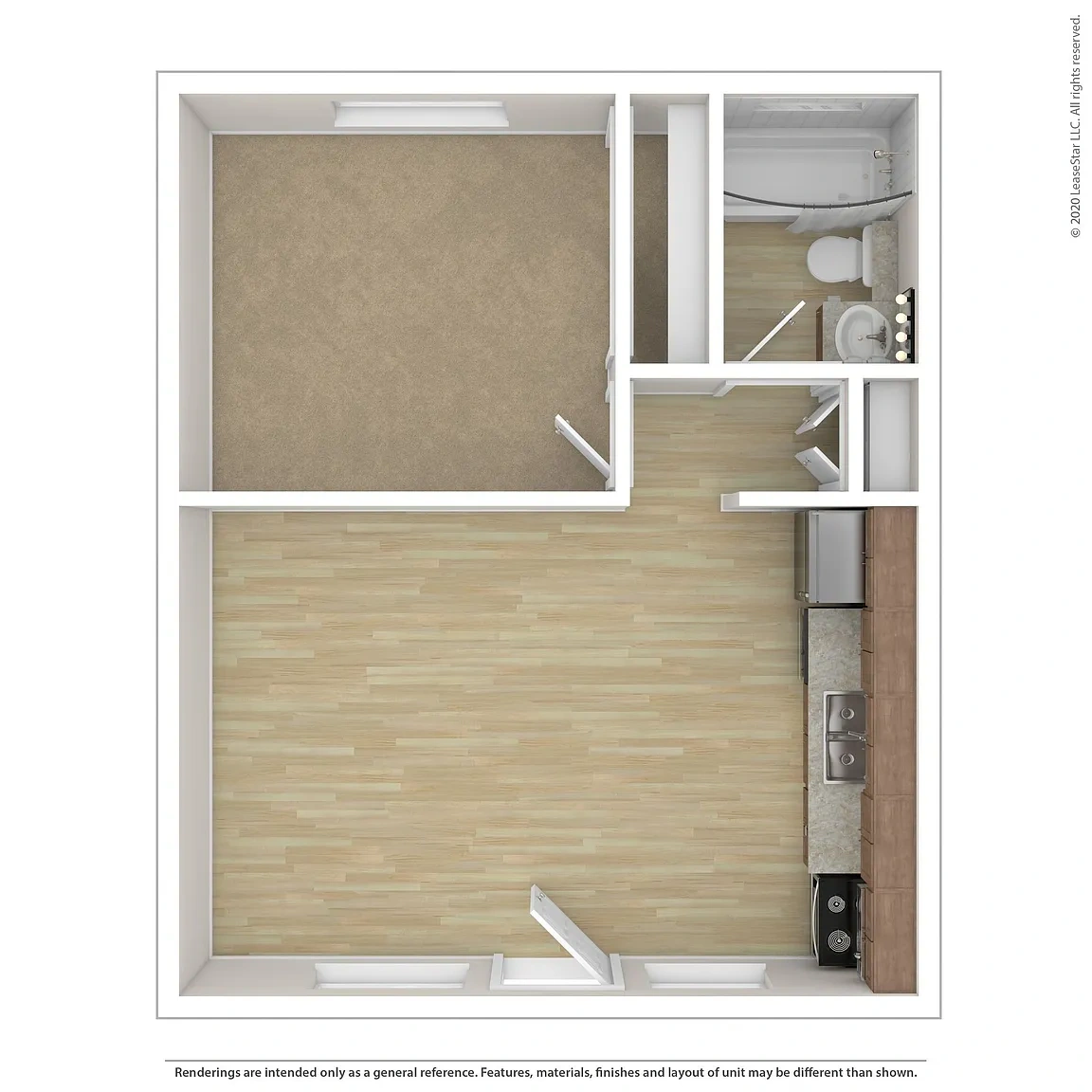 Aspen Park Apartments – Floor plan