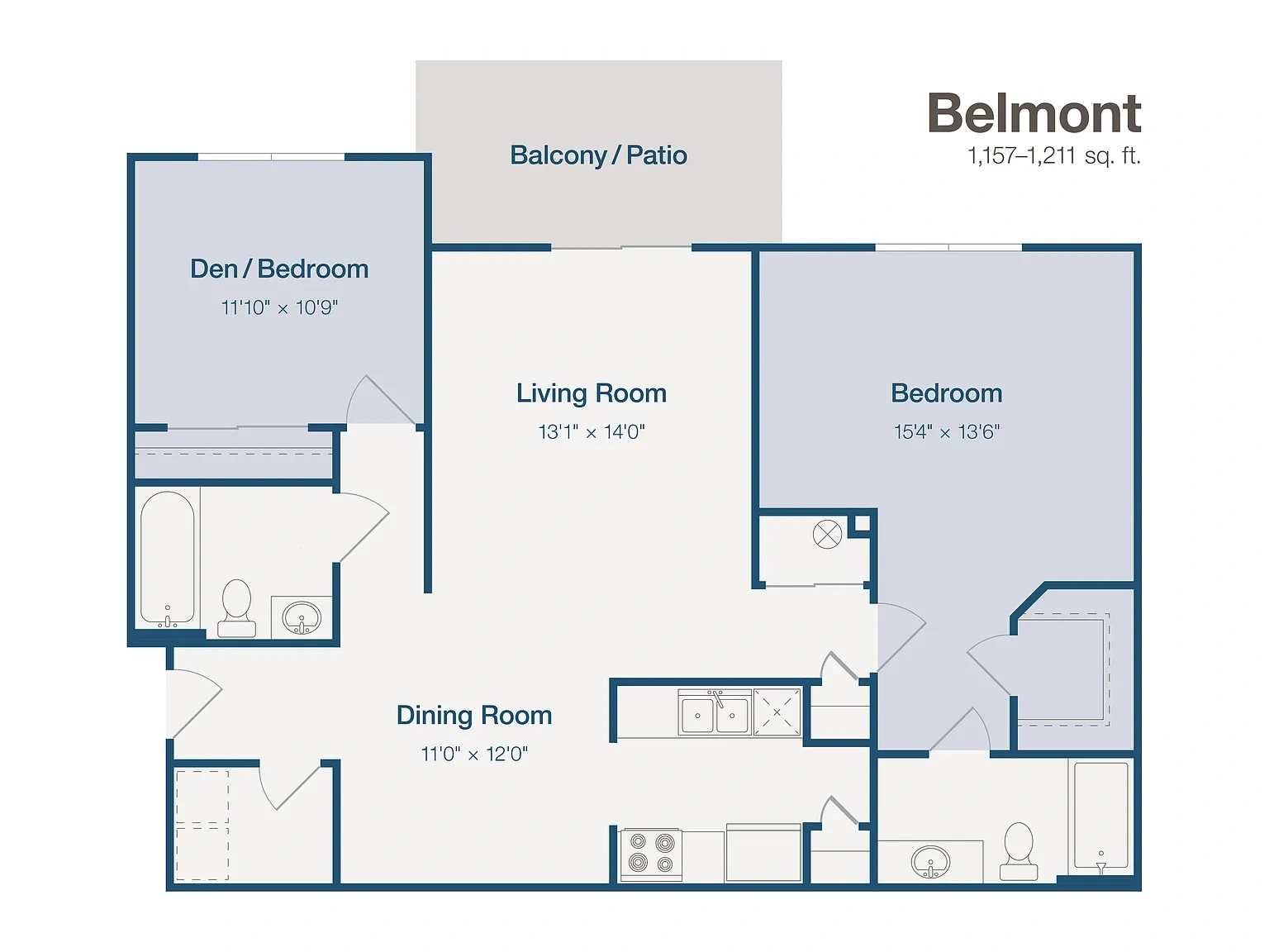 Stone Bridge – 2BD, 2Bth