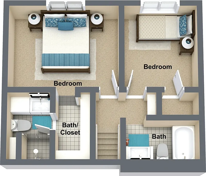 Graymayre Crossing Apartments – Floor plan