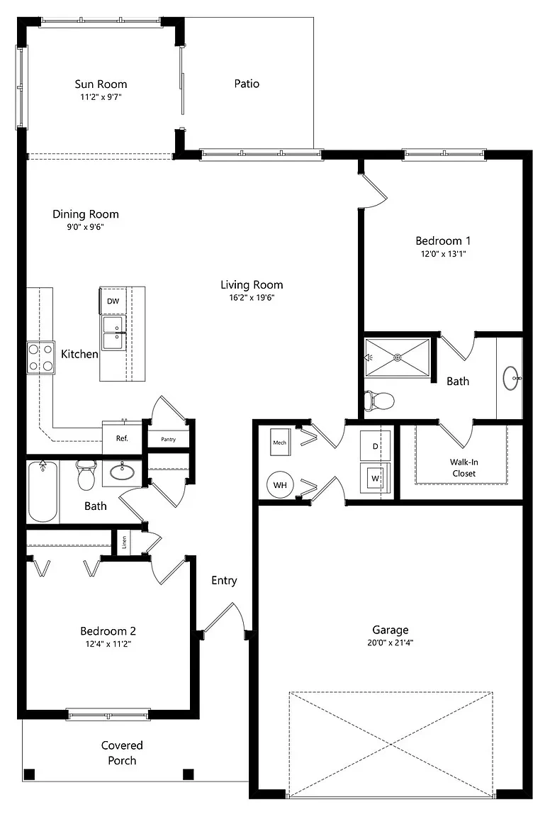 Summerfield Villas – Floor plan