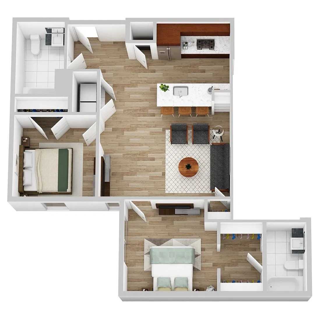The Hub Apartments – Floor plan