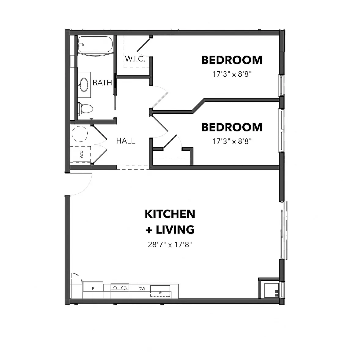Bakery Living – Floor plan