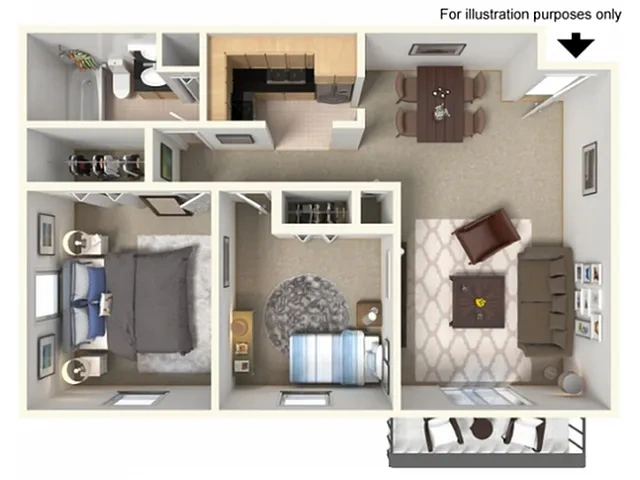 Valley York Apartments – 2 Bedroom