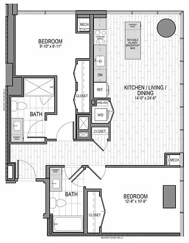Rosslyn Towers – Floor plan