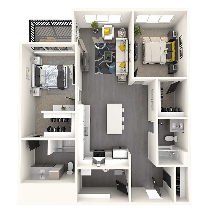 The Gem Apartments – Floor plan
