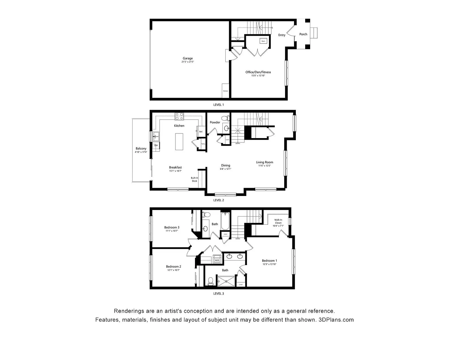 Avere On the High Line – Floor plan