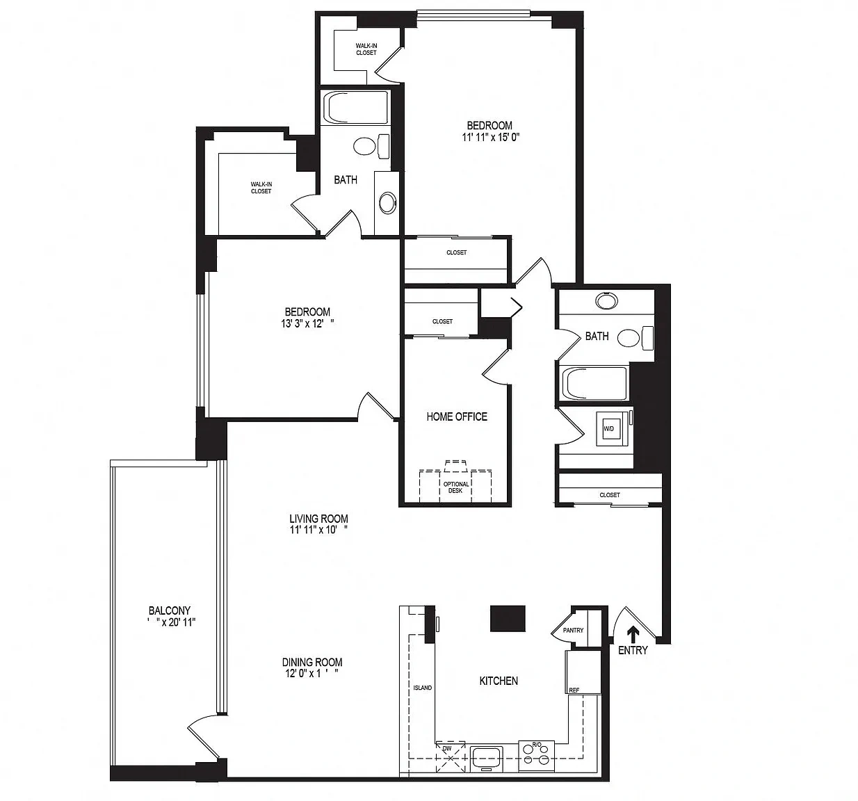 Crystal Towers – Floor plan