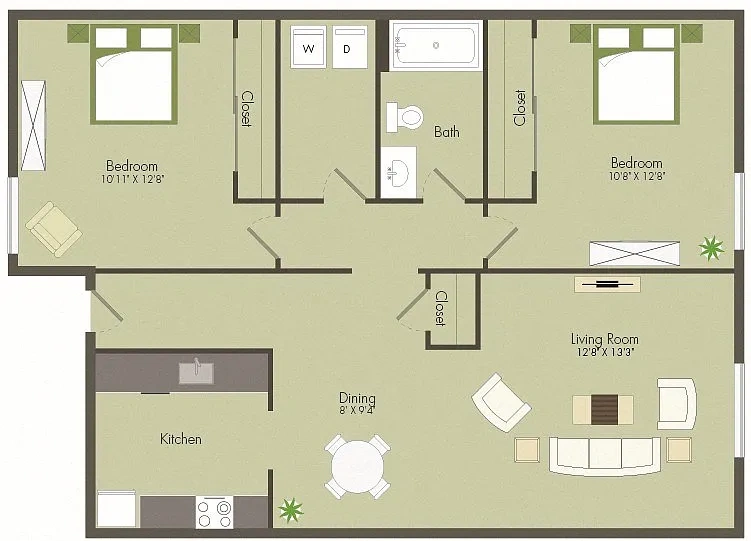 The Clairmont – Floor plan