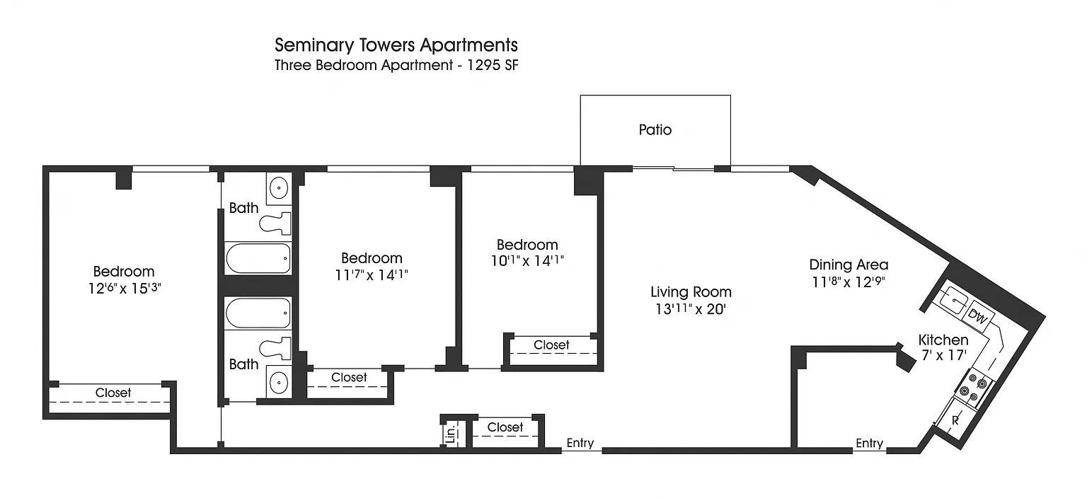 Seminary Towers – Floor plan