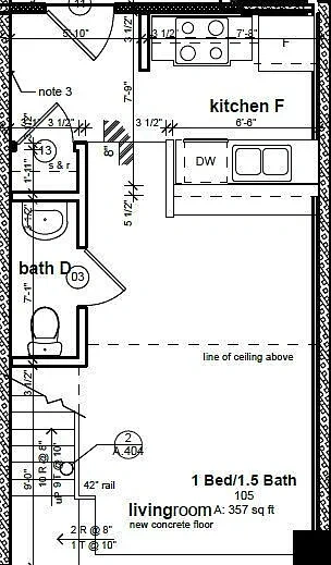 District Square Apartments – Floor plan