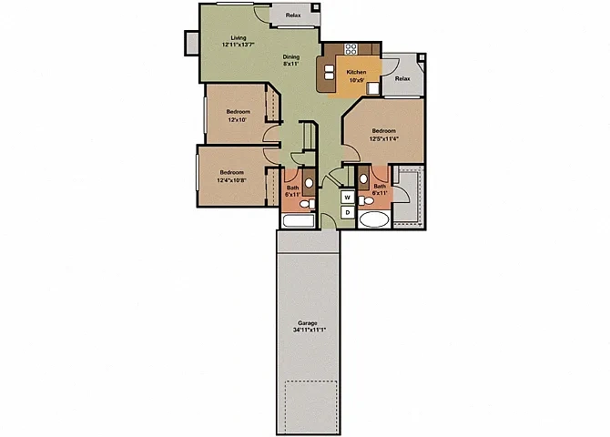 Canyon Springs – Floor plan