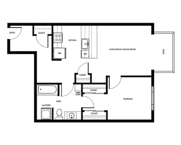 Bell River Trail – Floor plan