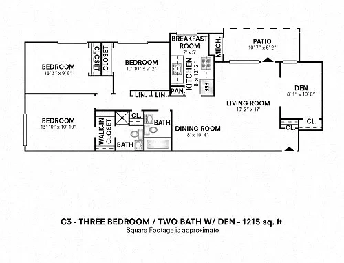 Stoneridge at Mark Center Apartment Homes – Floor plan