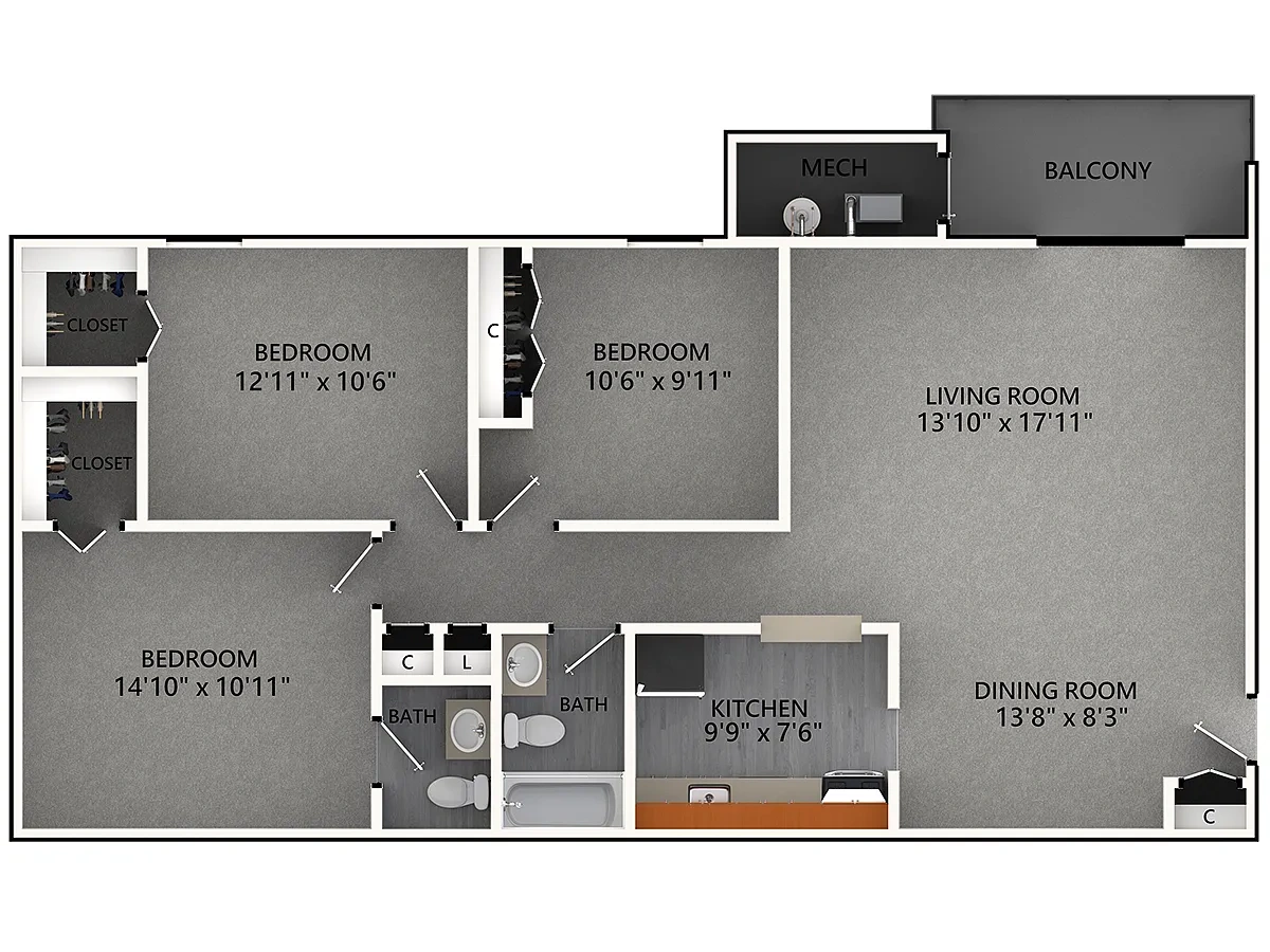 Fox Club – Floor plan