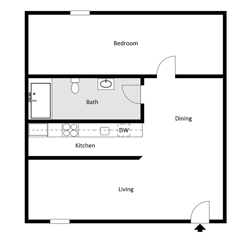 The Eastwood in Colony Park – Floor plan