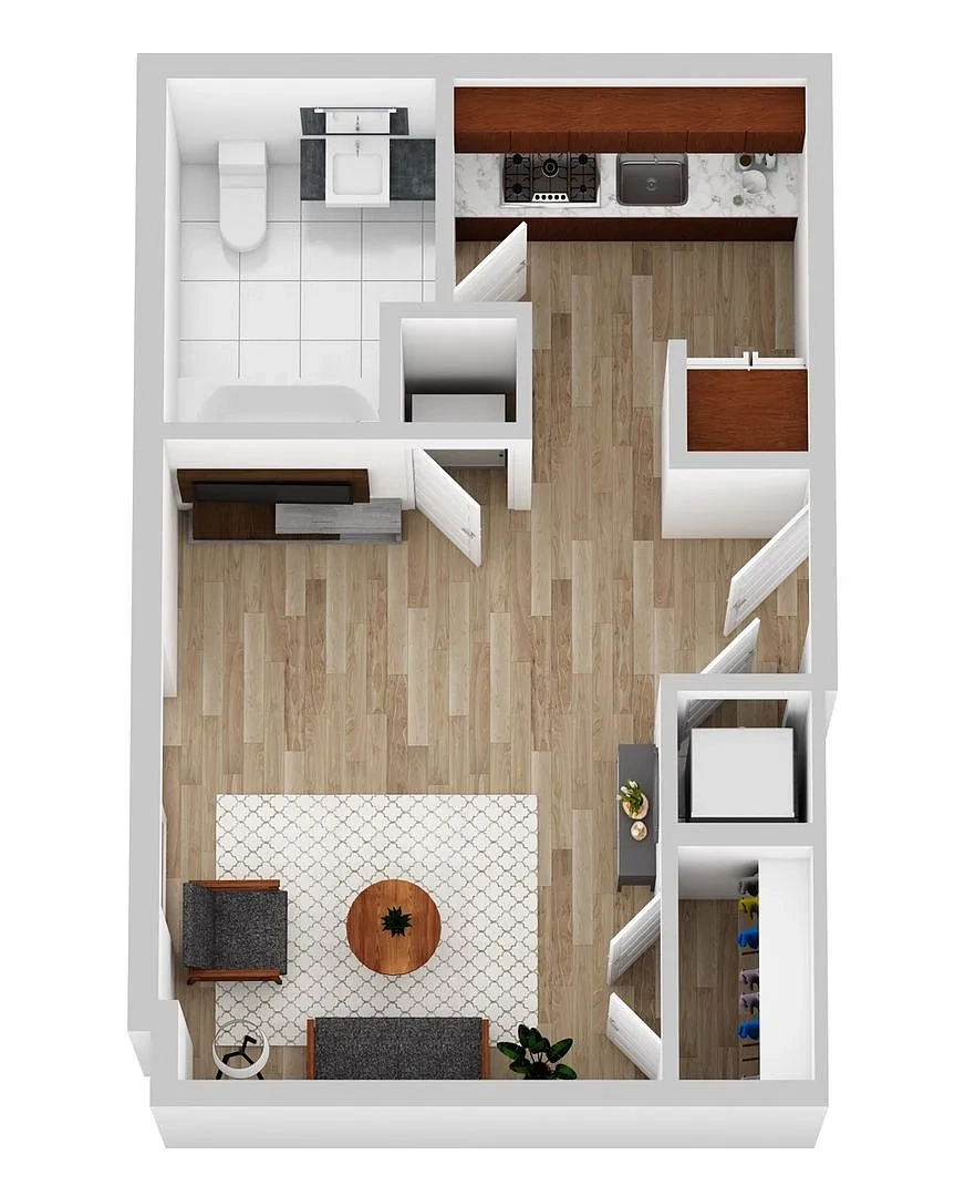 The Hub Apartments – Floor plan