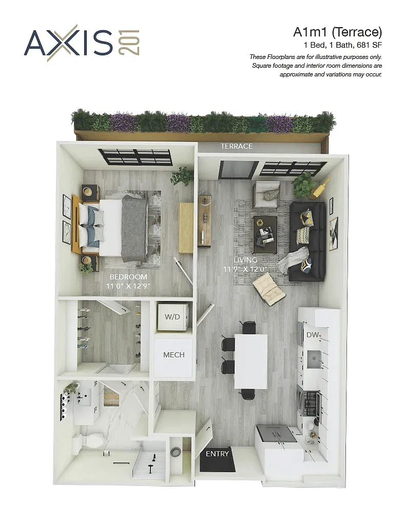 Axis 201 – Floor plan