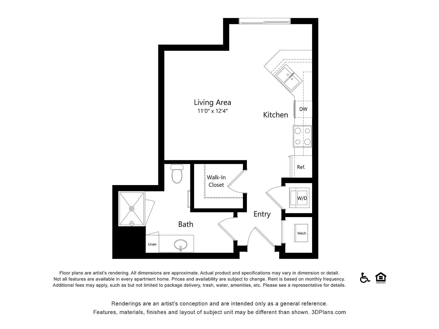 Karrick Apartments – Floor plan