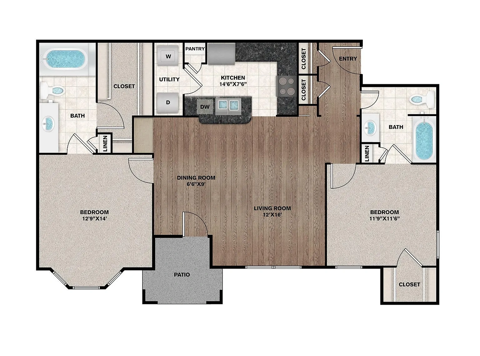 Flats on Chapel – Floor plan